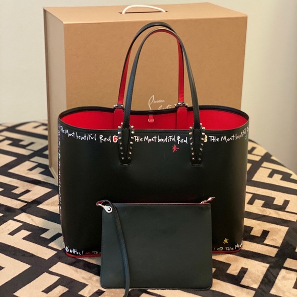 Christian Louboutin Large cabata printed tote - Picture 3 of 12